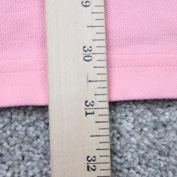 Orvis Signature Polo Shirt Mens 2XL XXL Pink Split Hem 100% Cotton Short Sleeve - Picture 13 of 14